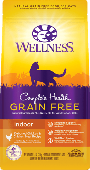 Wellness Complete Health Grain Free Indoor: Deboned Chicken & Chicken Meal
